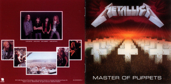 Metallica - Master Of Puppets Remastered CD