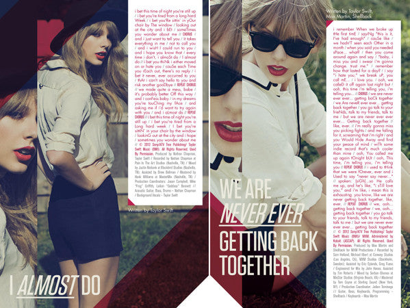 Taylor Swift - Red CD