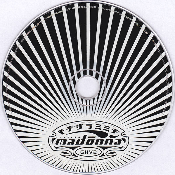 Madonna - GHV2 (Greatest Hits Volume 2) CD