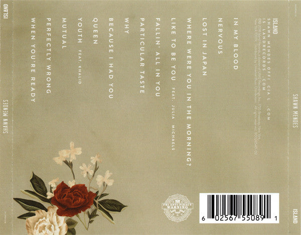 Shawn Mendes - Shawn Mendes CD