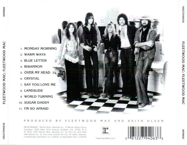 Fleetwood Mac - Fleetwood Mac (2018 Remaster) CD
