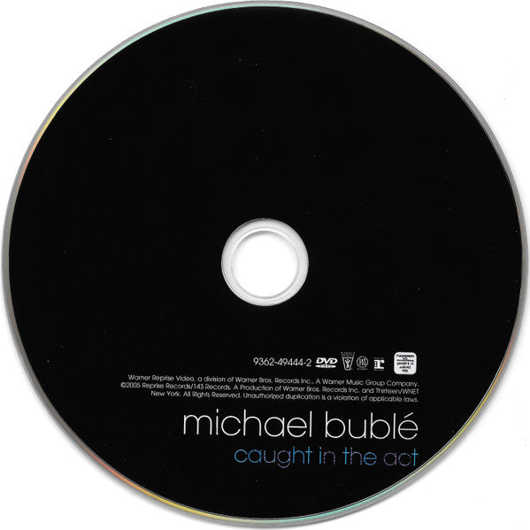 Michael Bublé - Caught In The Act CD/DVD