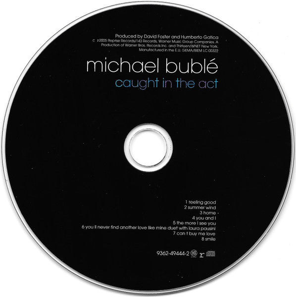 Michael Bublé - Caught In The Act CD/DVD