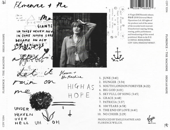 Florence + the Machine - High As Hope CD