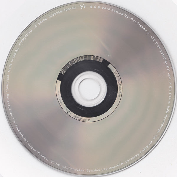 Kanye West - Ye CD – Elita Records