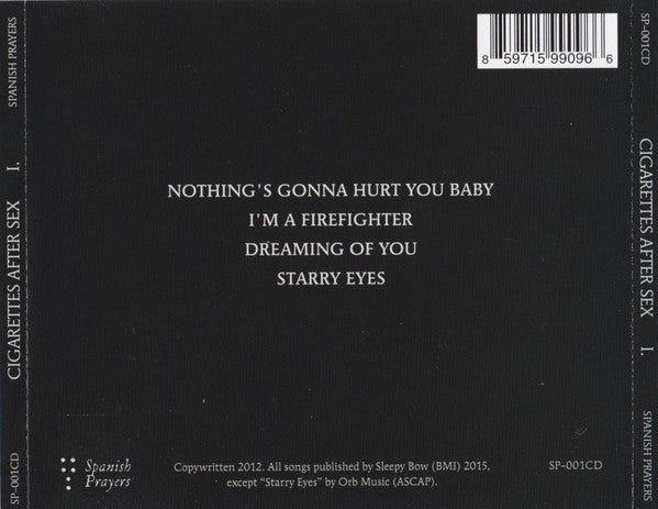 Cigarettes After Sex - I. CD