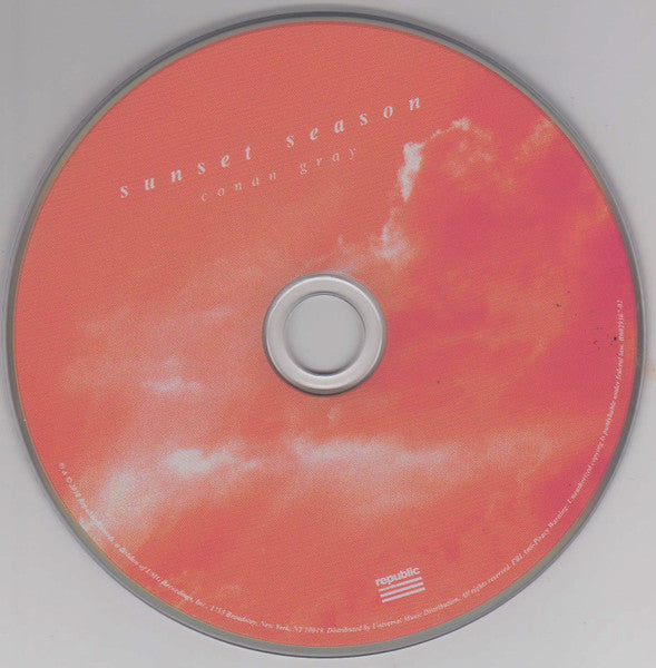Conan Gray - Sunset Season EP CD