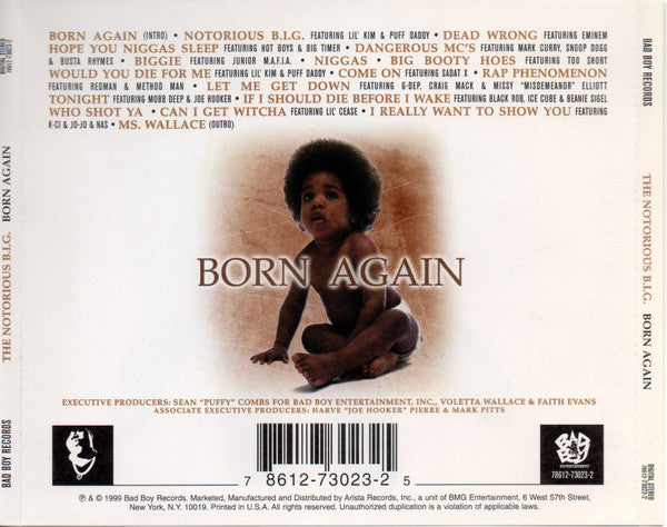 The Notorious B.I.G. - Born Again CD