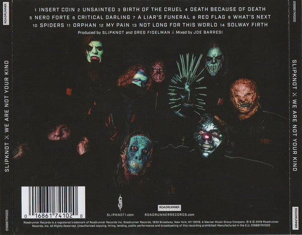 Slipknot - We Are Not Your Kind CD