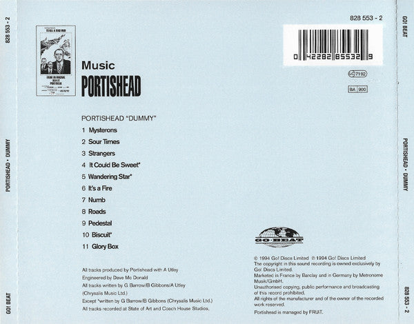 Portishead - Dummy CD