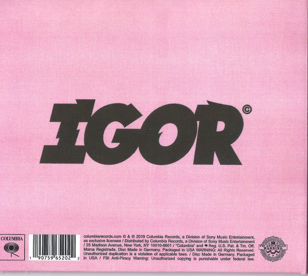 Tyler, The Creator - Igor CD