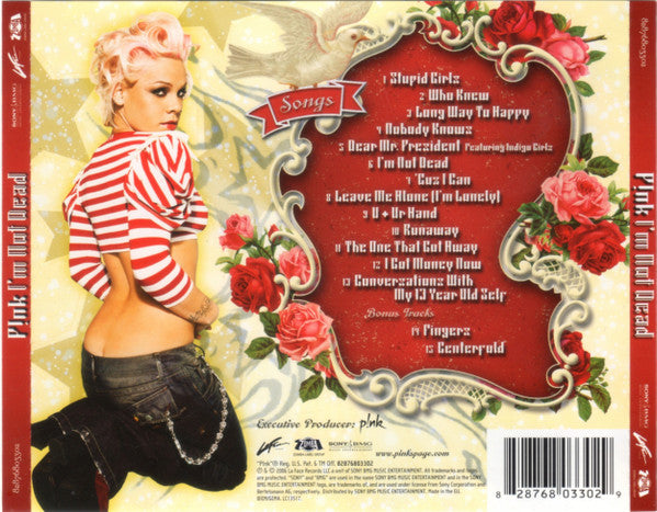 P!nk - I'm Not Dead CD