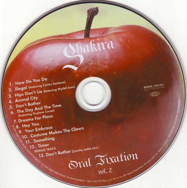 Shakira - Oral Fixation Vol. 2 CD