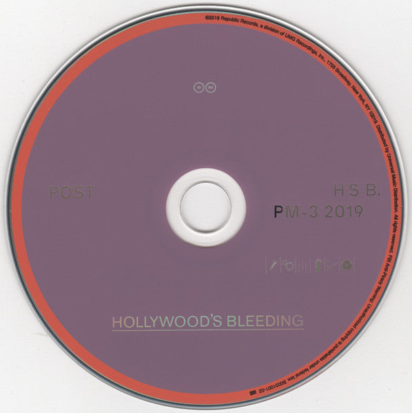 Post Malone - Hollywood's Bleeding CD
