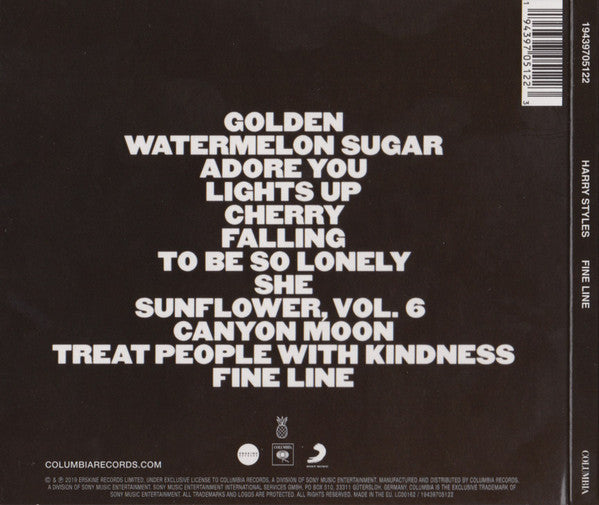 Harry Styles - Fine Line CD