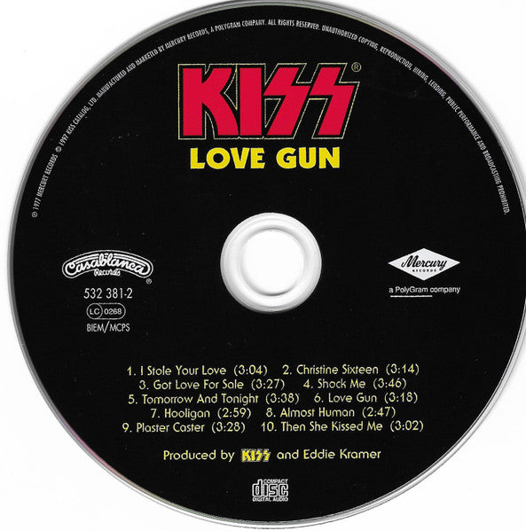 Kiss - Love Gun CD
