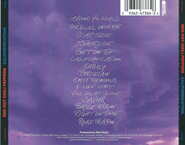 Red Hot Chili Peppers - Californication CD