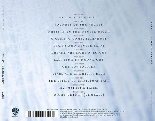 Enya - And Winter Came CD