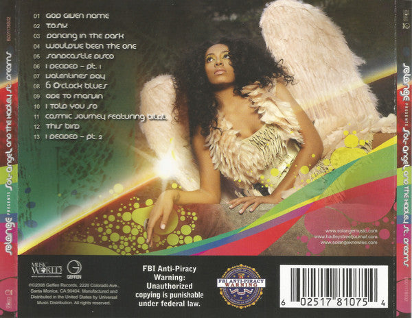 Solange - Sol-Angel And The Hadley St. Dreams CD