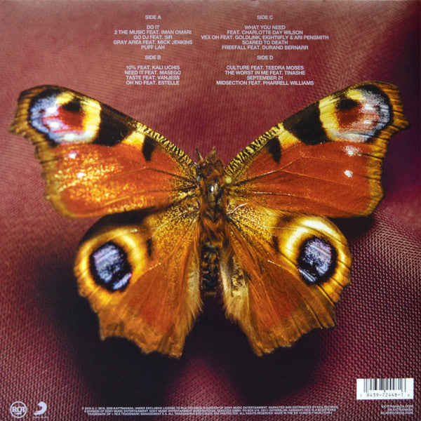 Kaytranada - Bubba Double LP Vinyl