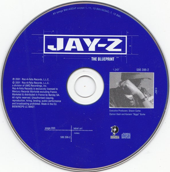 JAY-Z - The Blueprint CD