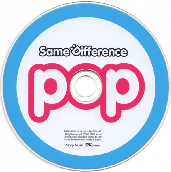 Same Difference - Pop CD