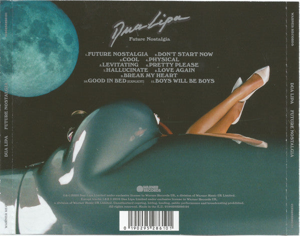 Dua Lipa - Future Nostalgia CD
