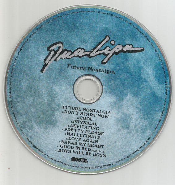 Dua Lipa - Future Nostalgia CD