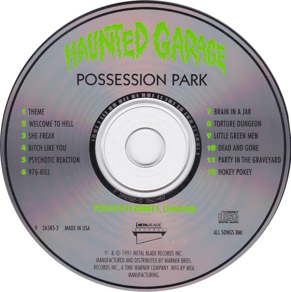 Haunted Garage - Possession Park CD