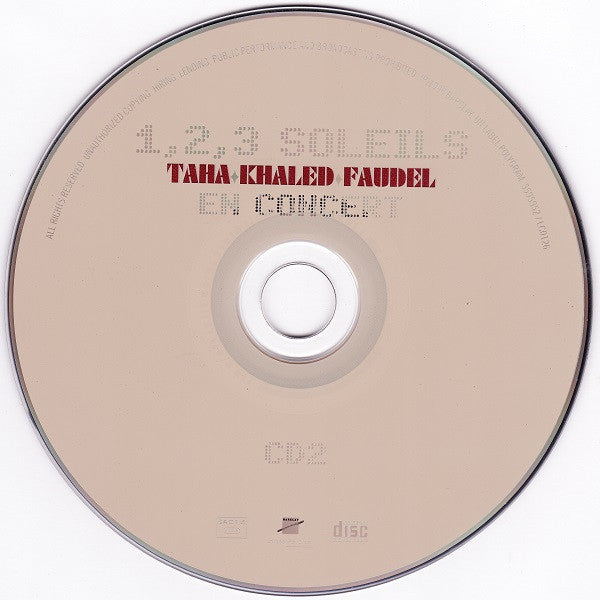 Faudel, Cheb Khaled & Rachid Taha - 1, 2, 3 Soleils 2CDs