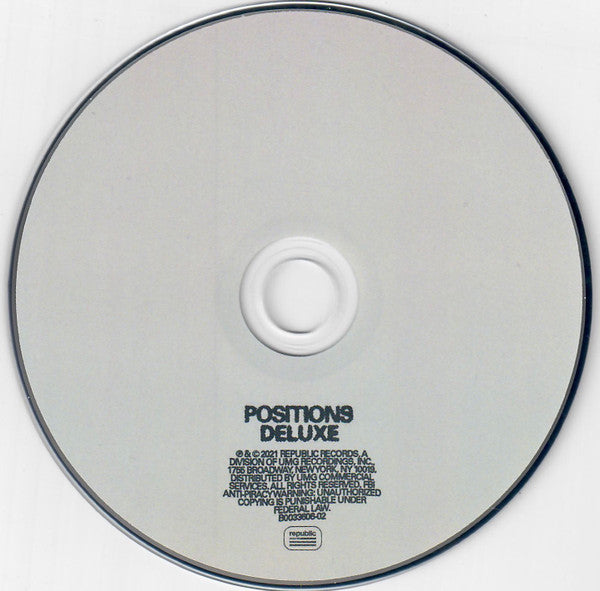 Ariana Grande - Positions [Deluxe Edition] CD