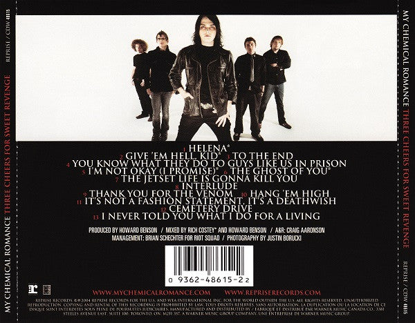 My Chemical Romance - Three Cheers For Sweet Revenge CD