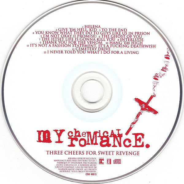 My Chemical Romance - Three Cheers For Sweet Revenge CD