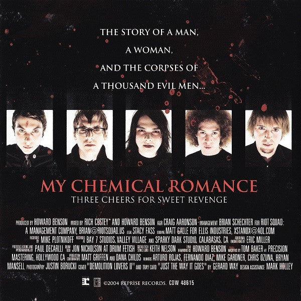 My Chemical Romance - Three Cheers For Sweet Revenge CD