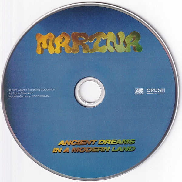 Marina - Ancient Dreams In A Modern Land CD