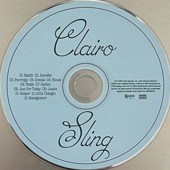 Clairo - Sling CD
