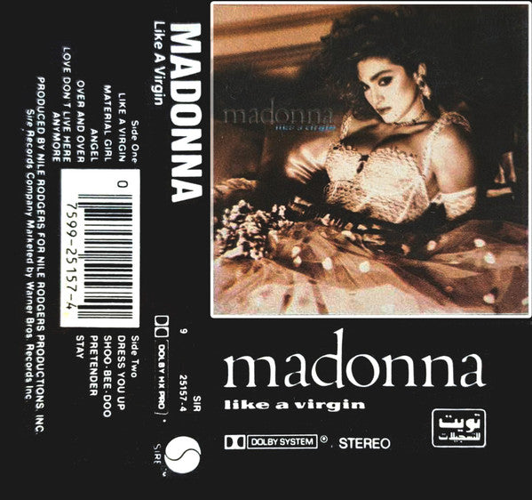 Madonna - Like A Virgin Cassette