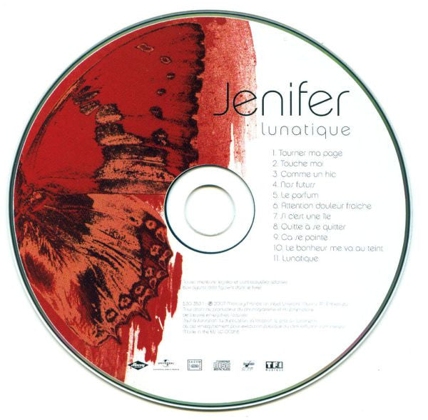Jenifer - Lunatique CD