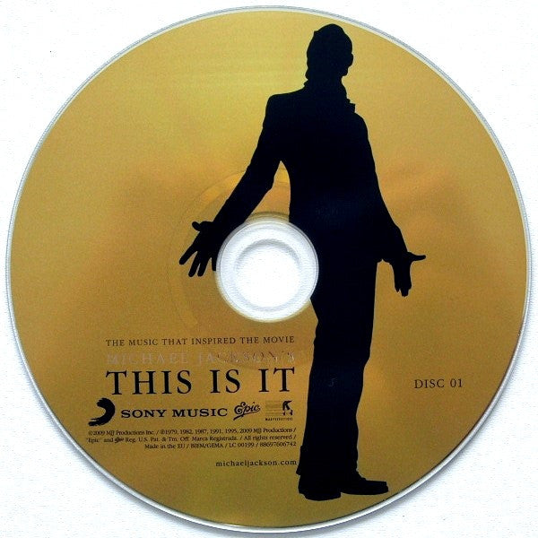 Michael Jackson - This Is It (The Music That Inspired the Movie) 2CD