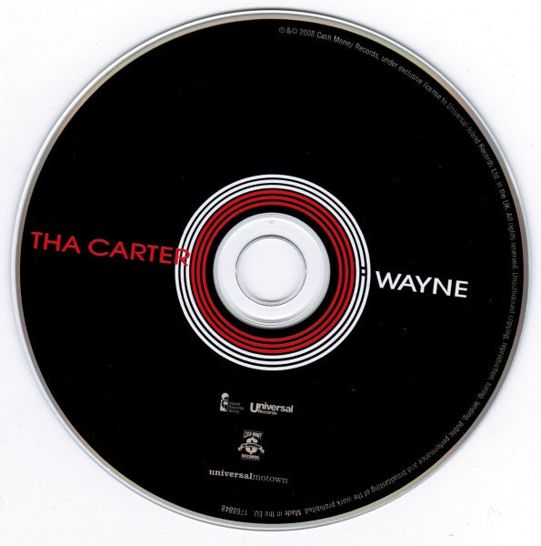 Lil Wayne - Tha Carter III CD
