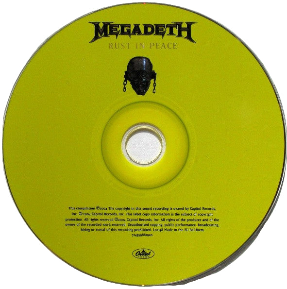 Megadeth - Rust In Peace CD