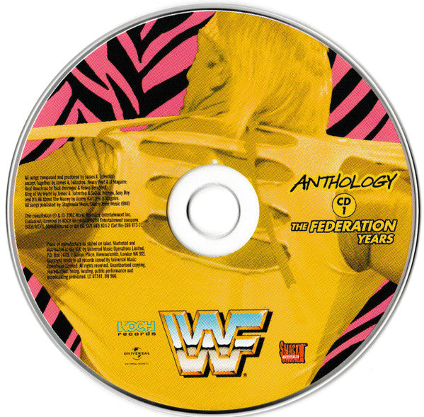 Various Artists - WWE Anthology 3CDs