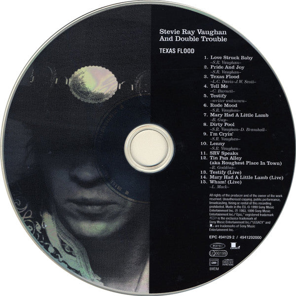 Stevie Ray Vaughan And Double Trouble - Texas Flood CD