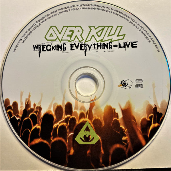 Overkill - Wrecking Everything - Live CD