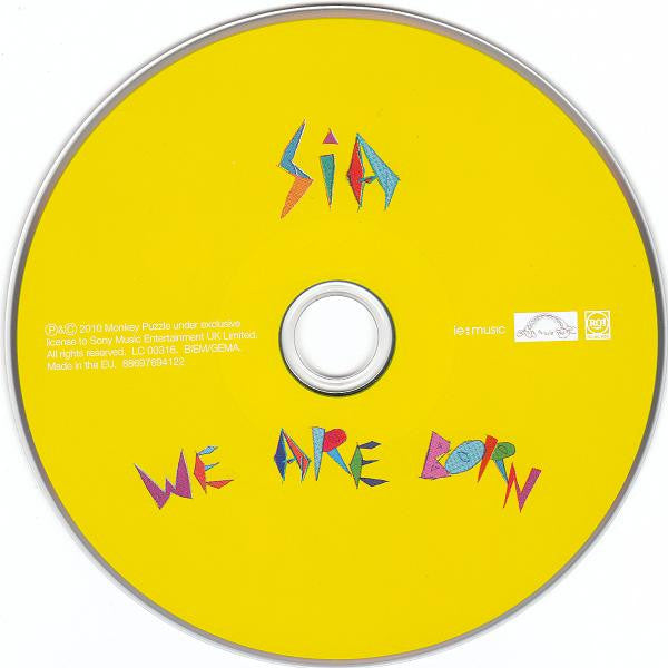 Sia - We Are Born CD