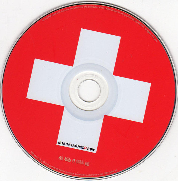 Eminem - Recovery CD