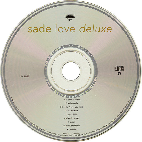 Sade - Love Deluxe CD