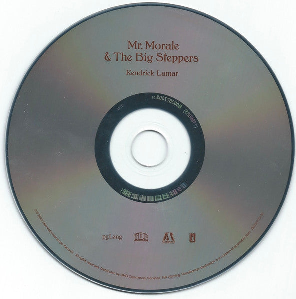 Kendrick Lamar - Mr. Morale & The Big Steppers CD