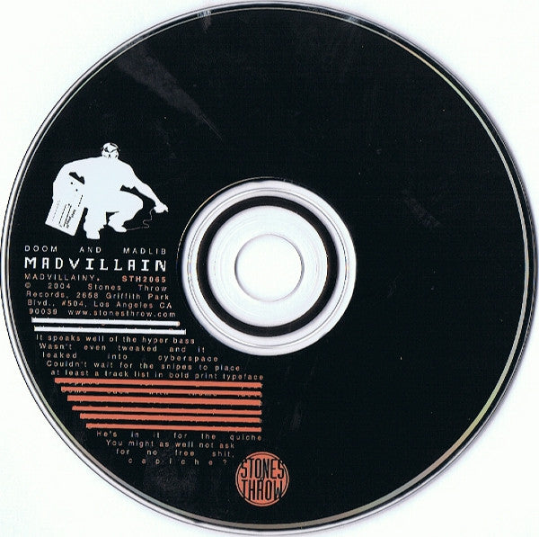 Madvillain - MadVillainy CD