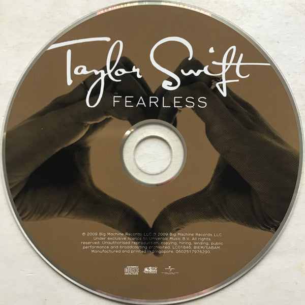 Taylor Swift - Fearless CD
